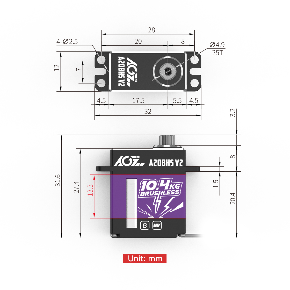 AGFRC A20BHS V2